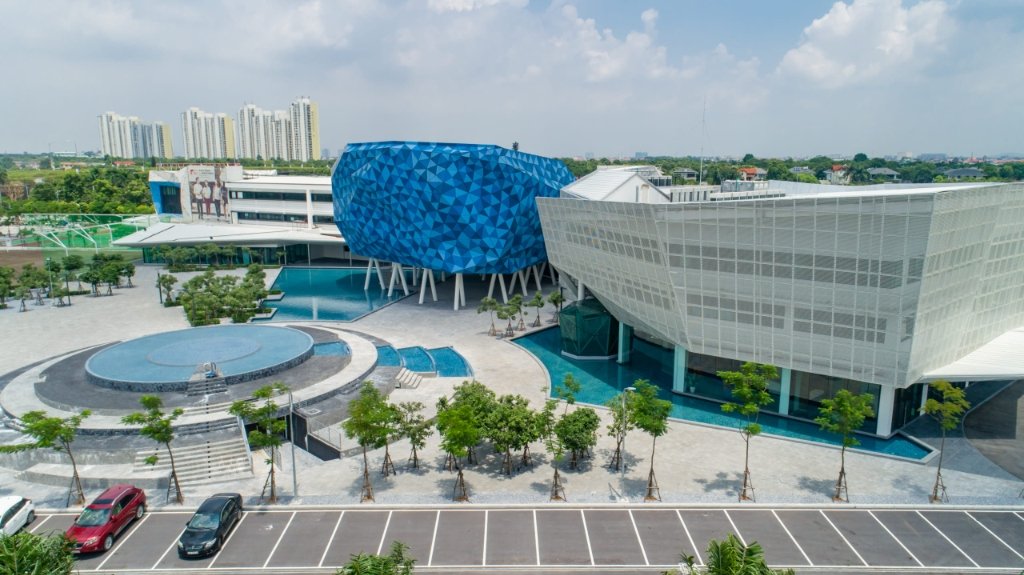 British University Vietnam modern campus building