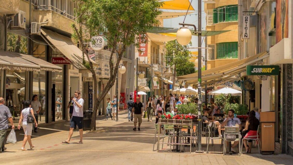 Cyprus city street