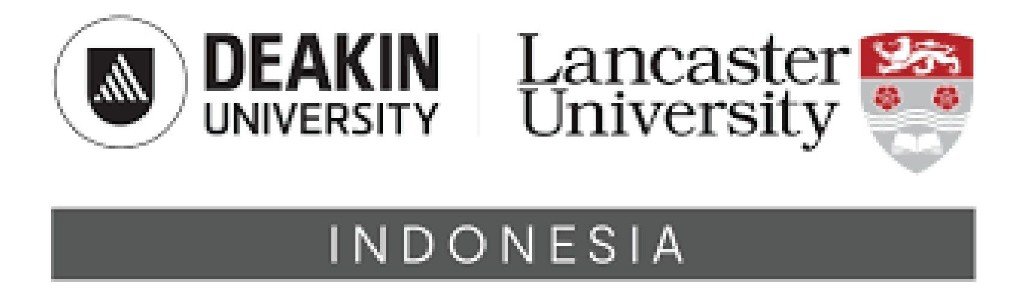 Deakin University Lancaster University Indonesia logo