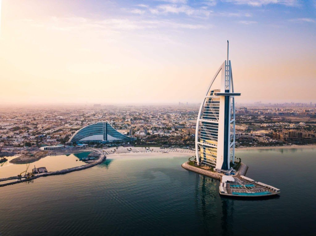 Dubai waterfront skyline