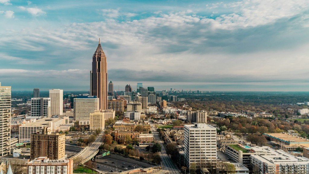 Georgia city skyline