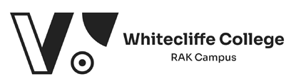 Whitecliffe College, RAK Campus logo